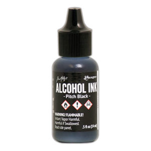 Tim Holtz Alcohol Ink - Pitch Black