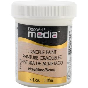 Deco Art Media Crackle Paint - White