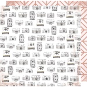 Heidi Swapp Honey and Spice Double-Sided Cardstock 12"X12" - Captured