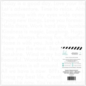 Heidi Swapp Honey and Spice Specialty Paper 12"X12"