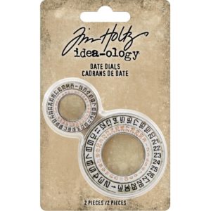 Tim Holtz - Idea-Ology Metal Date Dials