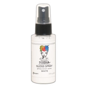 Dina Wakley Media - Gloss Sprays - White