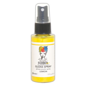 Dina Wakley Media - Gloss Sprays - Lemon