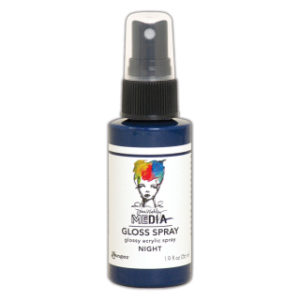 Dina Wakley Media - Gloss Sprays - Night