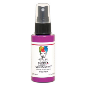 Dina Wakley Media - Gloss Sprays - Fuchsia