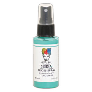 Dina Wakley Media - Gloss Sprays - Turquoise
