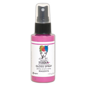 Dina Wakley Media - Gloss Sprays - Magenta