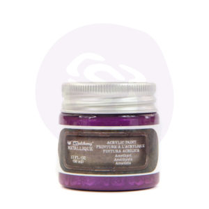 Finnabair Metallique - Art Alchemy Acrylic Paint - Amethyst
