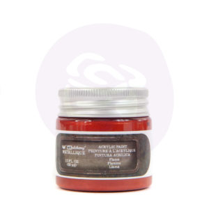 Finnabair Metallique - Art Alchemy Acrylic Paint - Flame