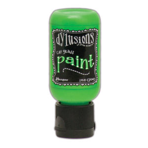 Dylusions Paints - Flip Cap Bottle - Cut Grass