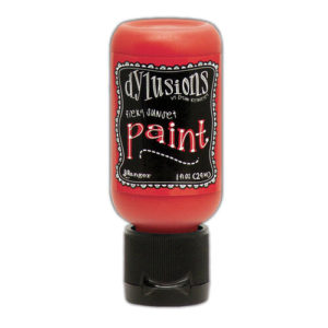 Dylusions Paints - Flip Cap Bottle - Fiery Sunset