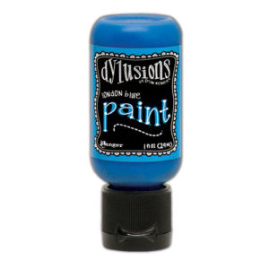 Dylusions Paints - Flip Cap Bottle - London Blue