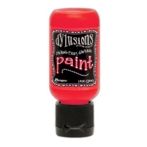 Dylusions Paints - Flip Cap Bottle - Strawberry Daiquiri