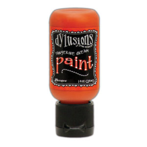 Dylusions Paints - Flip Cap Bottle - Tangerine Dream