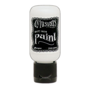 Dylusions Paints - Flip Cap Bottle - White Linen