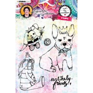 Art By Marlene Stamp 4.0 French Bulldog
