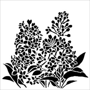 The Crafter's Workshop - 6 x 6 Stencil - Lilacs