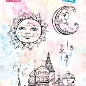 Art by Marlene Mystical City Stamp Set