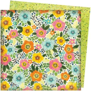 Sunshine and Smiles Vicki Boutin Let's Wander Double-Sided Cardstock 12"X12"