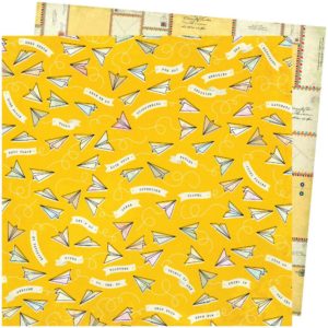 Fly Away With Me - Vicki Boutin Let's Wander Double-Sided Cardstock 12"X12"