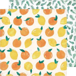 Fresh Squeezed - Heidi Swapp Storyline Chapters Double-Sided Cardstock 12"