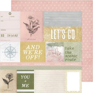 Weekender - Heidi Swapp Storyline Chapters Double-Sided Cardstock 12"