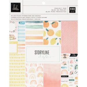 Heidi Swapp Storyline Chapters Project Pad 7.5"X9.5"