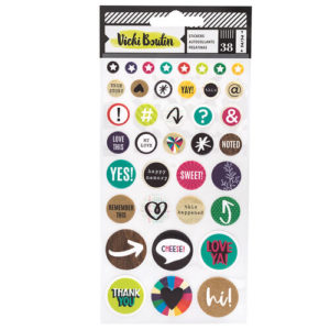 Color Kaleidoscope Collection - Puffy Sticker Sheet