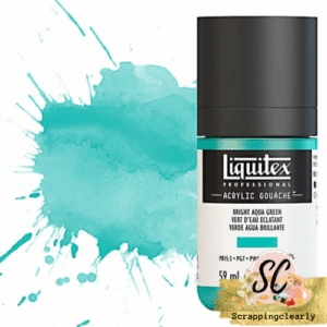 LQX Acrylic Gouache Bright Aqua Green S1