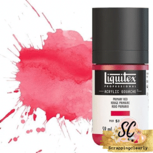 LQX Acrylic Gouache Primary Red S1