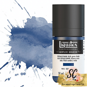 LQX Acrylic Gouache Phthalocyanine Blue Green Shade S1