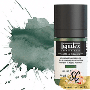 LQX Acrylic Gouache Hooker's Green Hue Permanent S1
