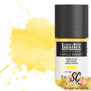 LQX Acrylic Gouache Primary Yellow S1