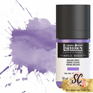 LQX Acrylic Gouache Brillant Purple S1