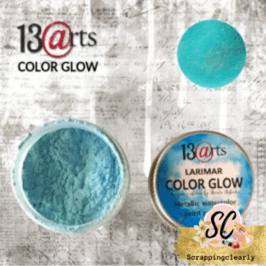 13 Arts Larimar Color Glow - Metallic Watercolor