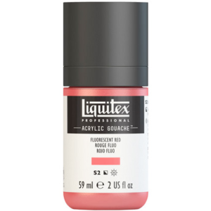 LQX Acrylic Gouache Fluro Red S2