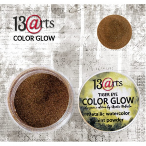 13 Arts Tiger Eye Color Glow - Metallic Watercolor