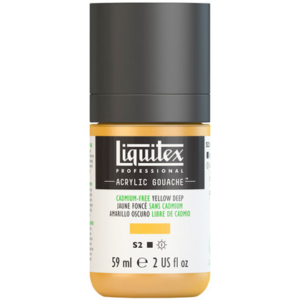 LQX Acrylic Gouache Cadmium Free Yellow Deep S2