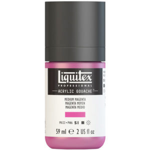 LQX Acrylic Gouache Medium Magenta S1