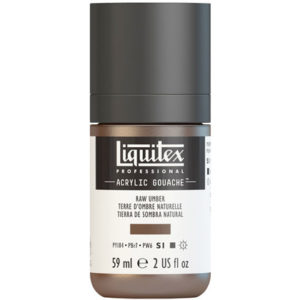 LQX Acrylic Gouache Raw Umber S1