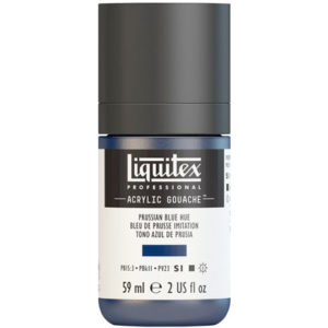 LQX Acrylic Gouache Prussian Blue Hue S1