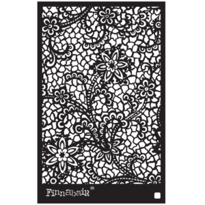 FINNABAIR 6X9 STENCIL - FLORAL NET