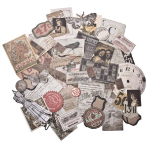 Tim Holtz - Idea-ology Collection - Ephemera Pack - Thrift Shop