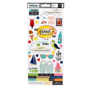 Let's Wander Collection - 6 x 12 Cardstock Stickers