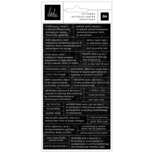 Heidi Swapp Old School - Definition Stickers
