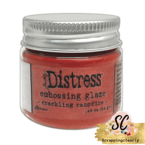 Distress Embossing Glaze - Crackling Campfire