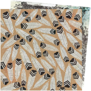 Storyteller Collection - 12 x 12 Double Sided Paper - Quill