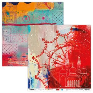 Art By Marlene Artsy Arabia Double-Sided Cardstock 12"X12" -3