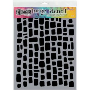 Dyan Reaveley's Dylusions Stencils 9"X12" Sugar Lumps