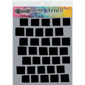 Dyan Reaveley's Dylusions Stencils 9"X12” Grid Large
